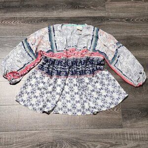🌷 Knox Rose flowy Boho Top 🌷